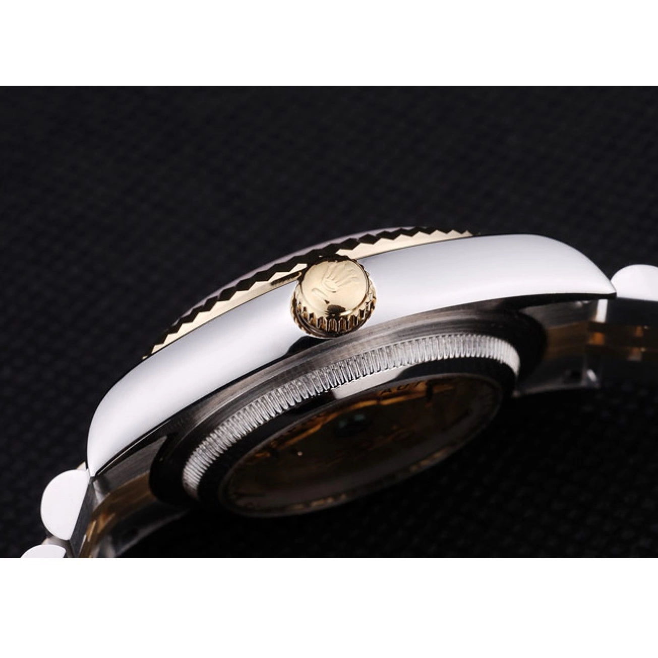 MiroTime 0710 Rolex Datejust Silver Dial Diamonds Ribbed Bezel 7454